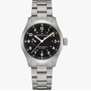 Khaki Field Mechanical Power Reserve 40mm H69509130