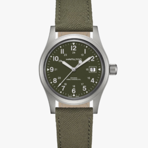 Khaki Field Mechanical Meccanico  38mm  H69439363