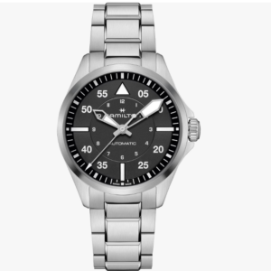 Khaki Aviation Pilot Auto 39mm Carica automatica  H76305130